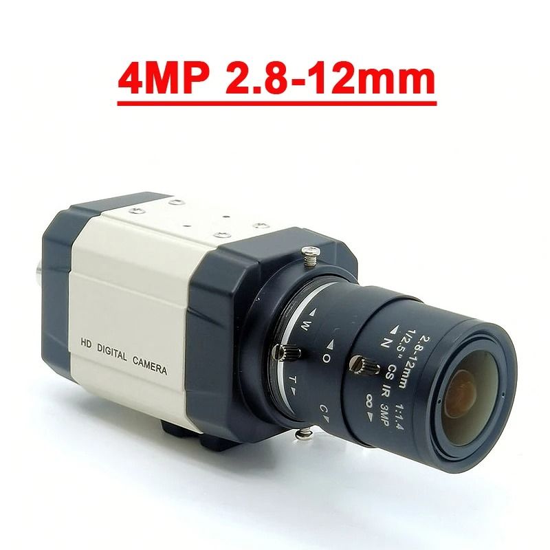 High Speed 4MP USB Webcam with Varifocal Zoom Lens Options