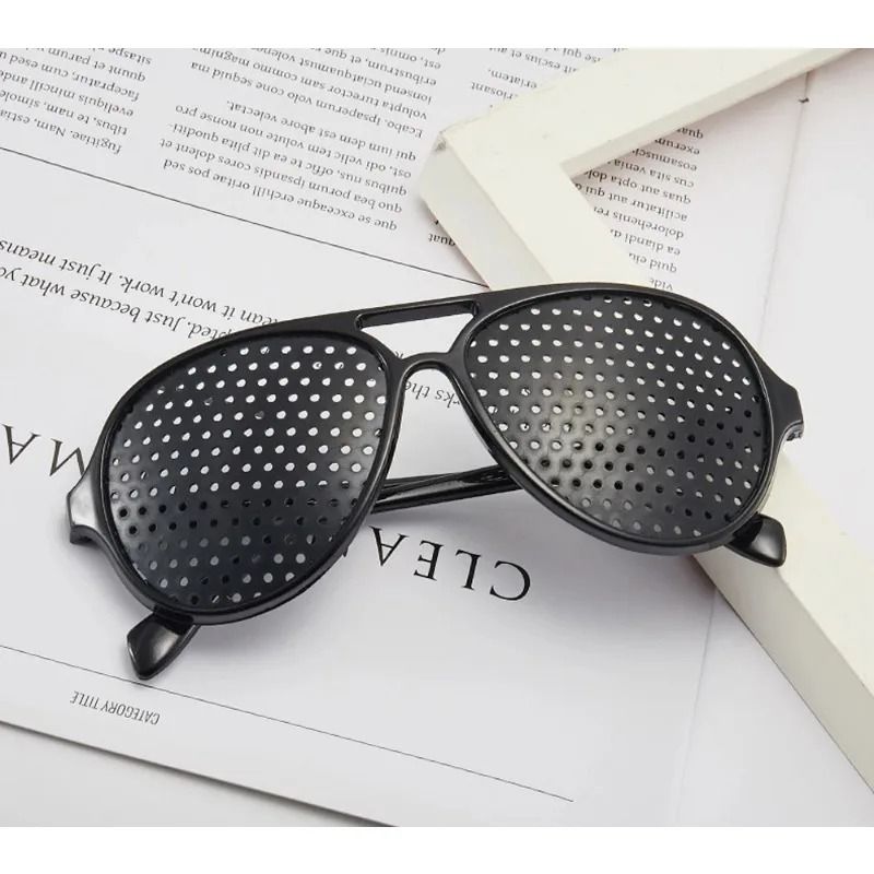 Classic Wayfarer Pinhole Vision Trainer | Anti-Fatigue Stenopeic Sanctuary System