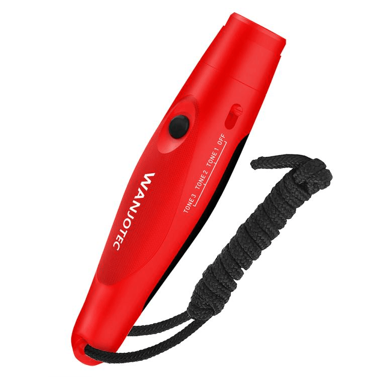 Electronic whistle with Push Button, Adjustable Volume & Tone for Coaching and Safety