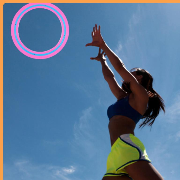 Portable Flying Ring Outdoor Flying Disc for Kids and Adults