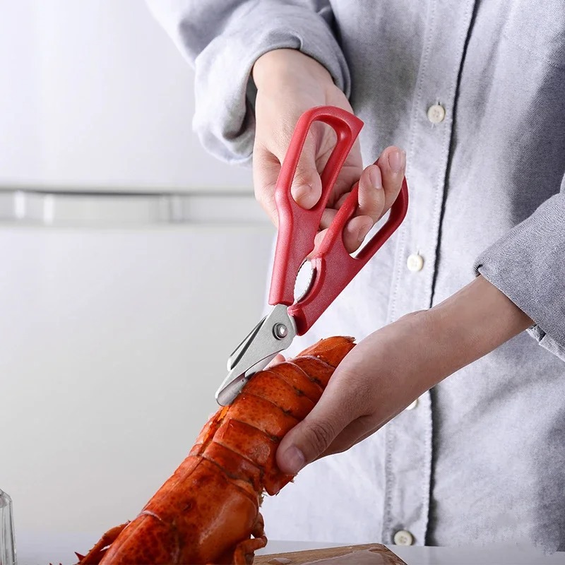 Stainless Steel Seafood Cutting Scissors