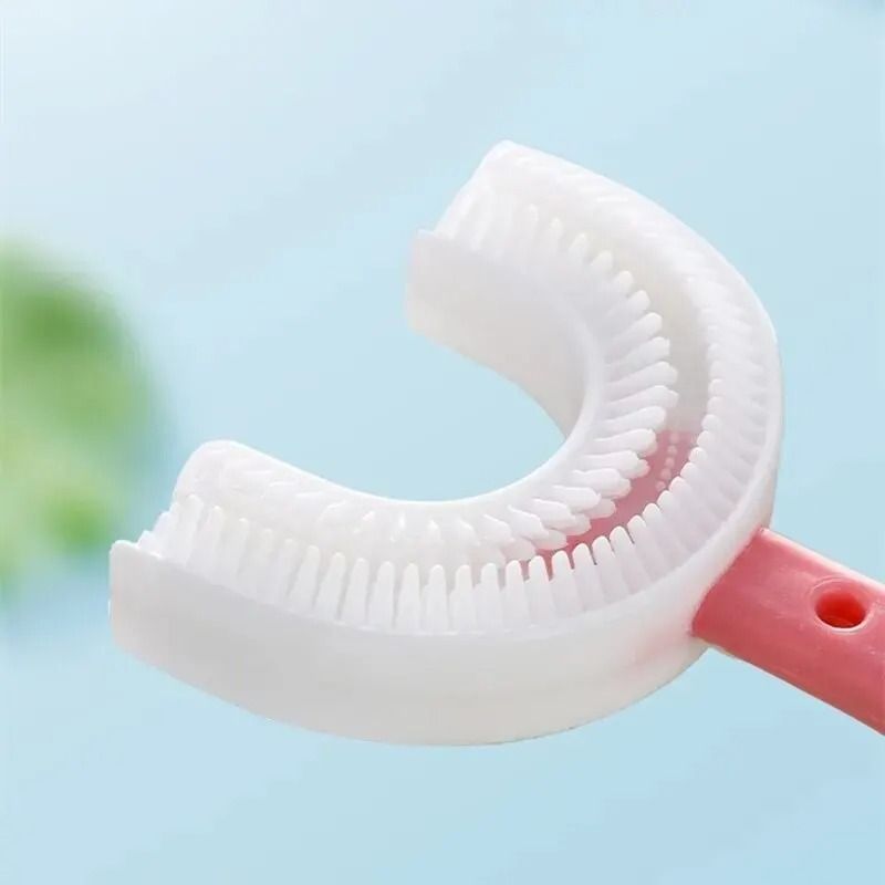 Kids U Shape Soft Bristle Toothbrush for Gentle Baby Teeth Cleaning