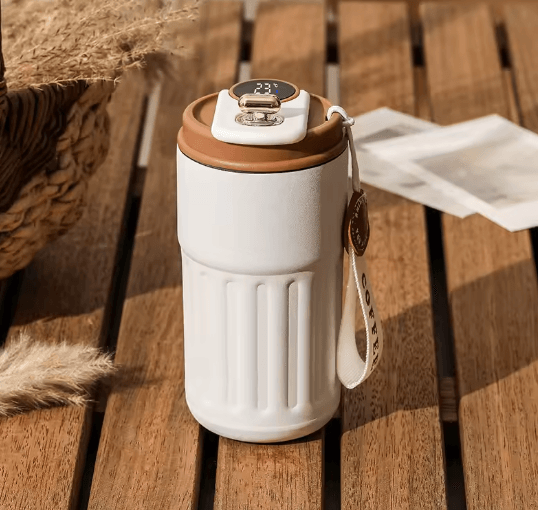 Smart Temperature Display Thermos Bottle Stainless Steel Vacuum Travel Mug