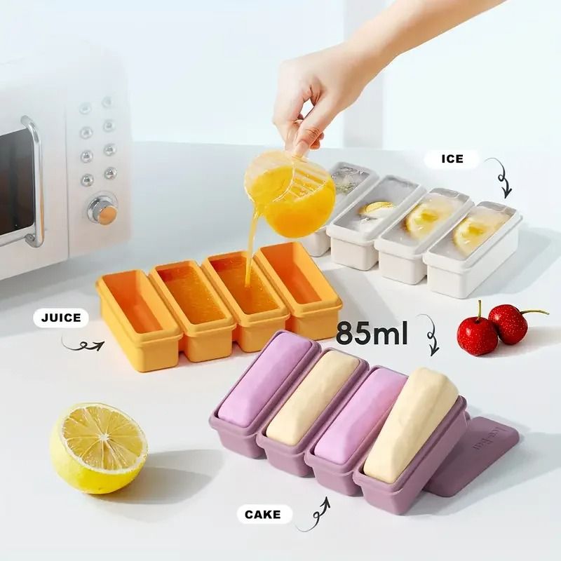 Silicone Ice Cube Tray – BPA-Free & Easy-Release Design