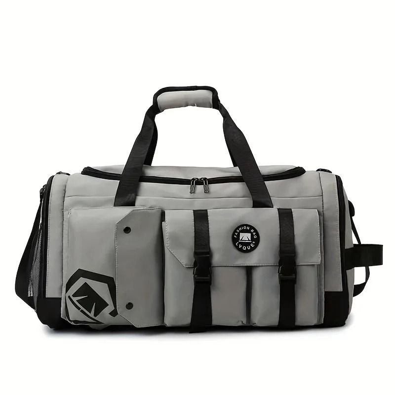 Large Travel Backpack Wet Dry Separation Gym Backpack with Shoe Compartment