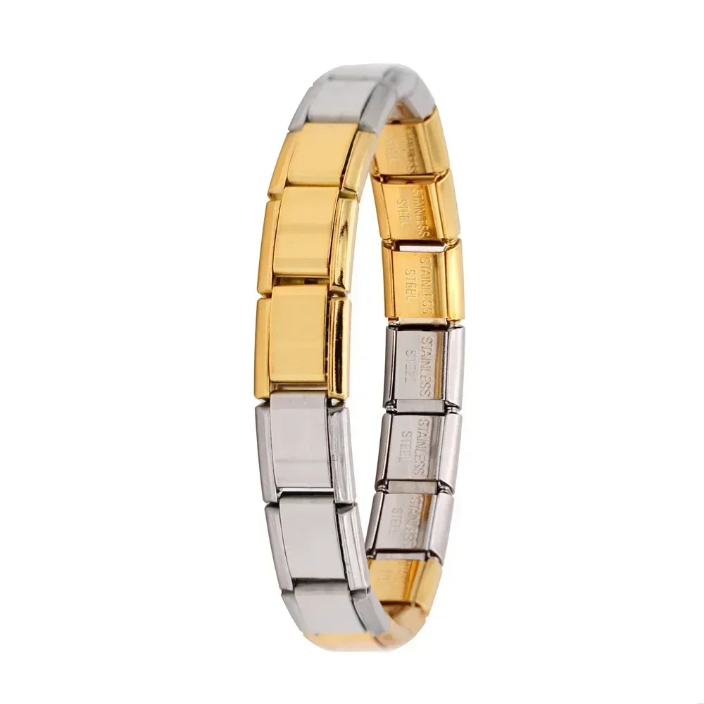 Hapiship Womens Elastic Charm Bracelet Fashionable Stainless Steel Bangle