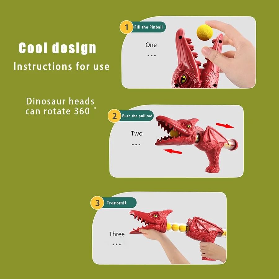 Dinosaur Shooting Toy Set (Tyrannosaurus Rex)