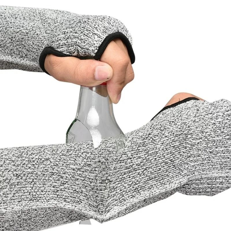 Level 5 Safety Cut-Resistant Sleeves – Breathable HPPE Arm Guard & Puncture Protection