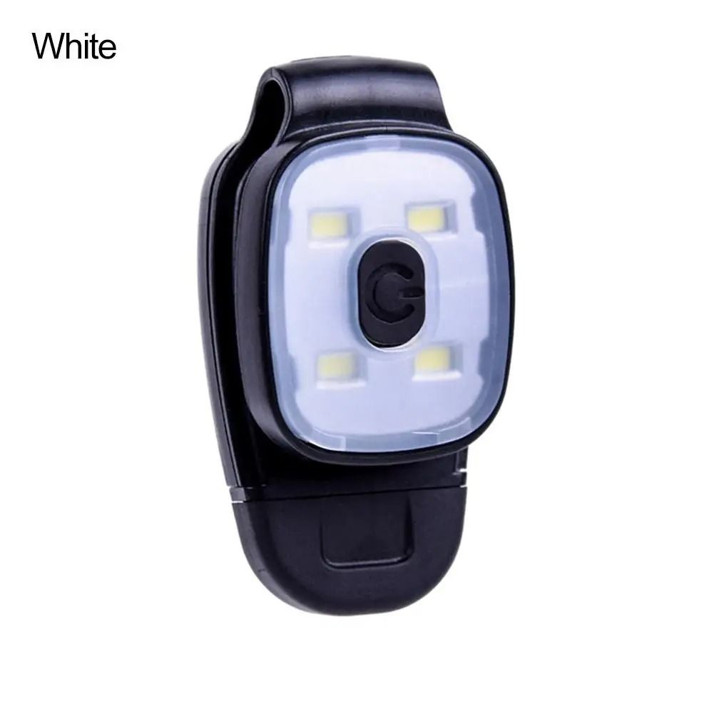 USB Rechargeable LED Clip Light Portable Emergency Running Camping Light