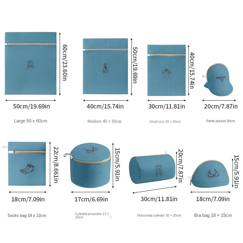 8-Pack Laundry Protection Wash Bags