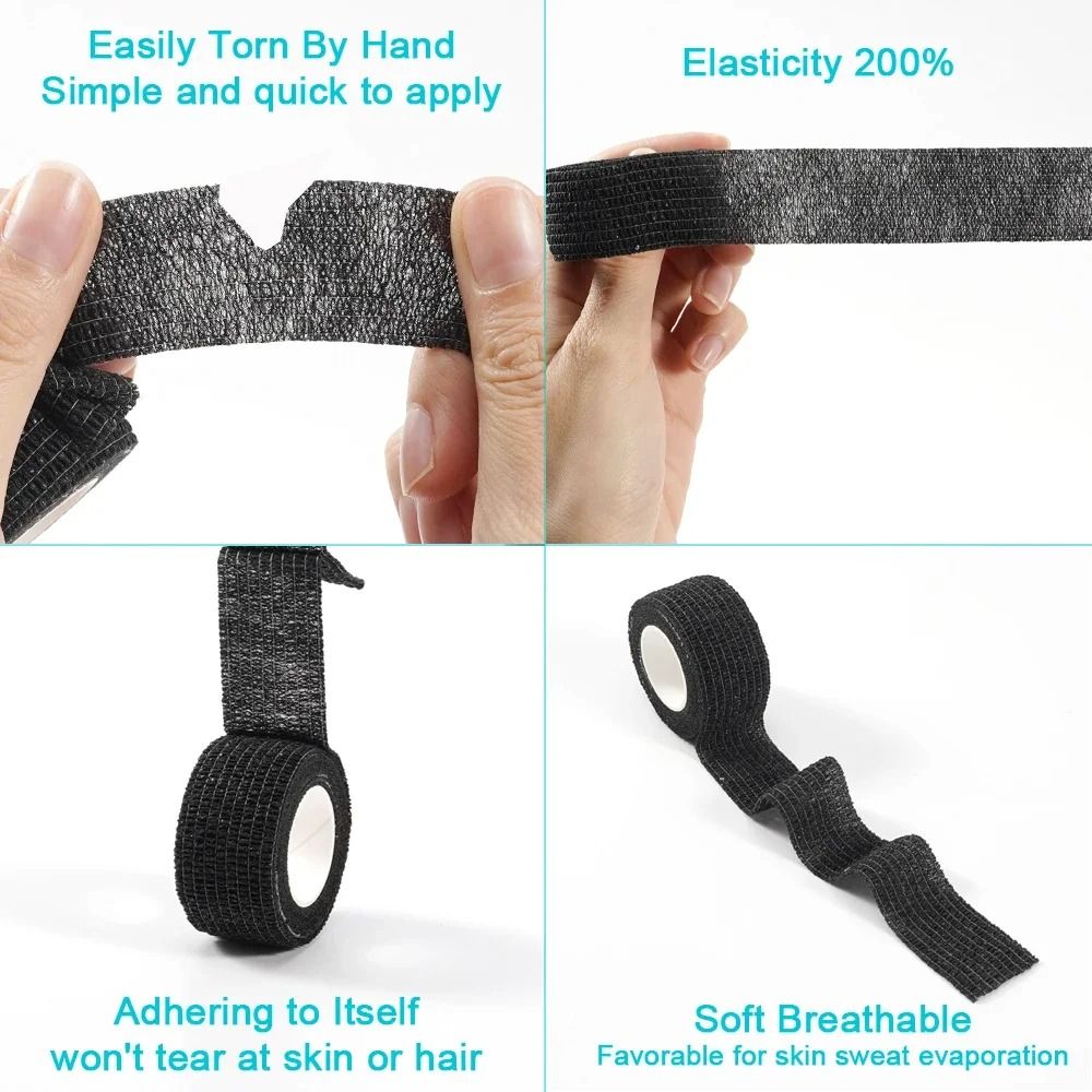 Multi-Purpose Self-Adhesive Athletic Wrap (10-Roll Set)