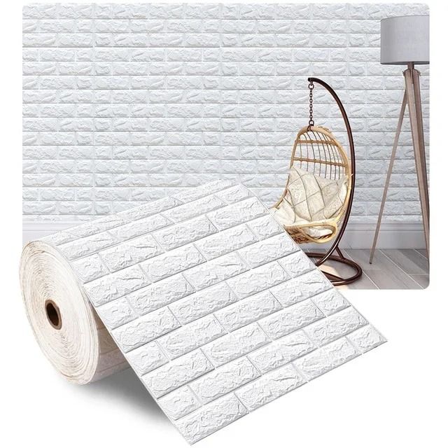 Architectural Narrative Surface – High-Definition 3D Brick Wall Sculpture