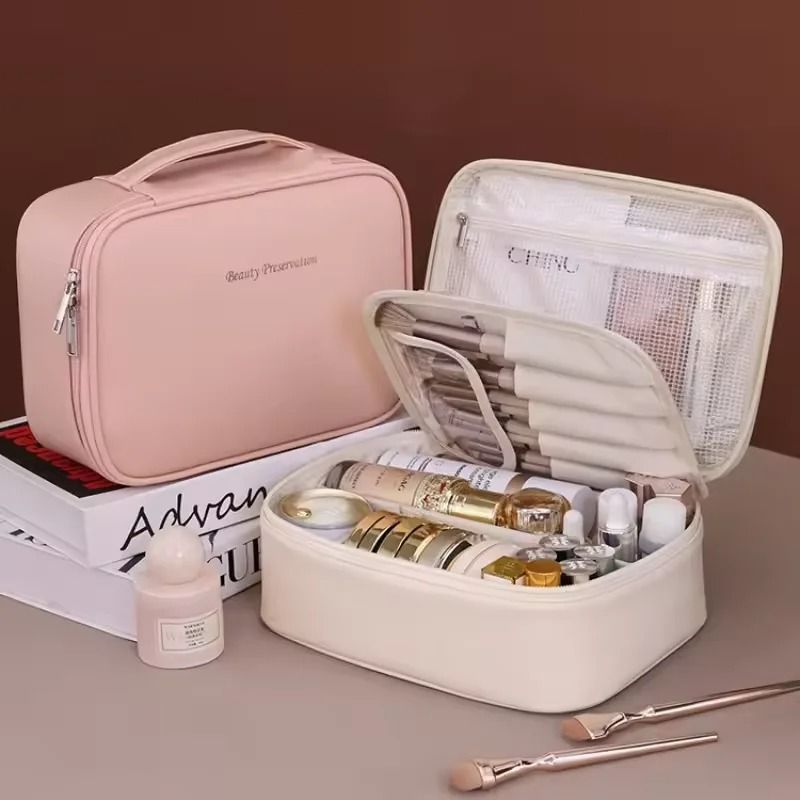 Double Layer Luxury Cosmetics Organizer
