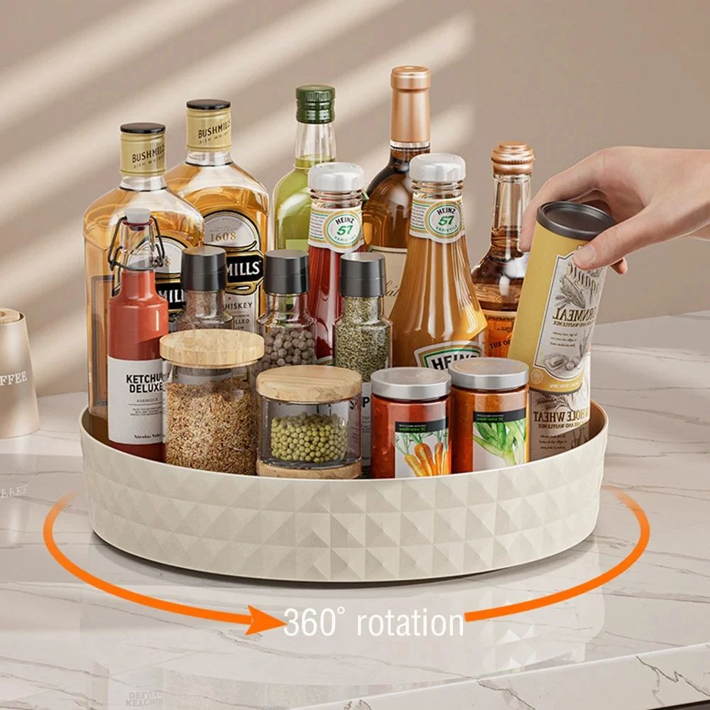 360 Degree Rotating Spice Storage Rack