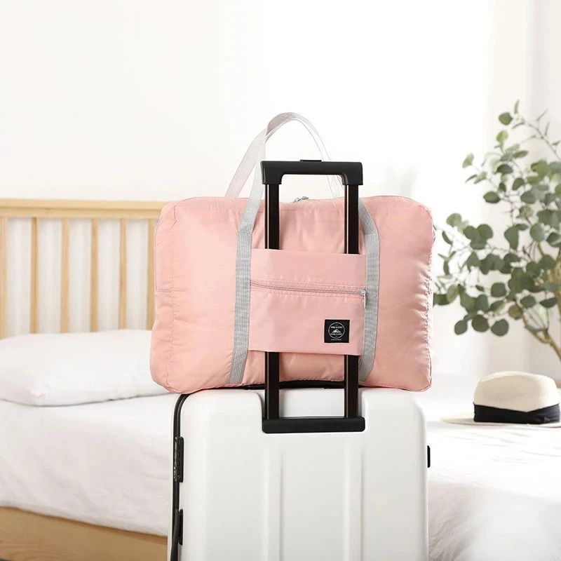 Foldable Travel Duffel Bag Lightweight Large Capacity Carry On for Women
