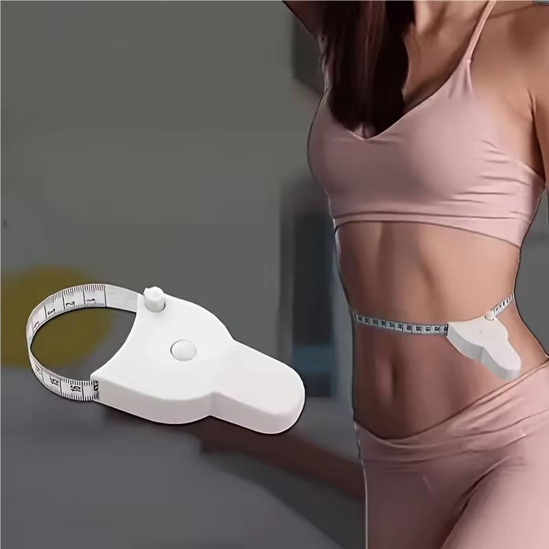 Automatic Telescopic Tape Measure Flexible Body Measuring Tool for Sewing and Crafts