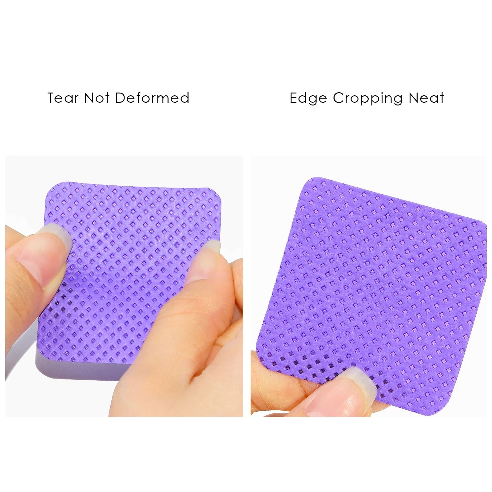 Lint Free Nail Wipes Pack for Polish Removal Manicure Cleaning and Gel Prep