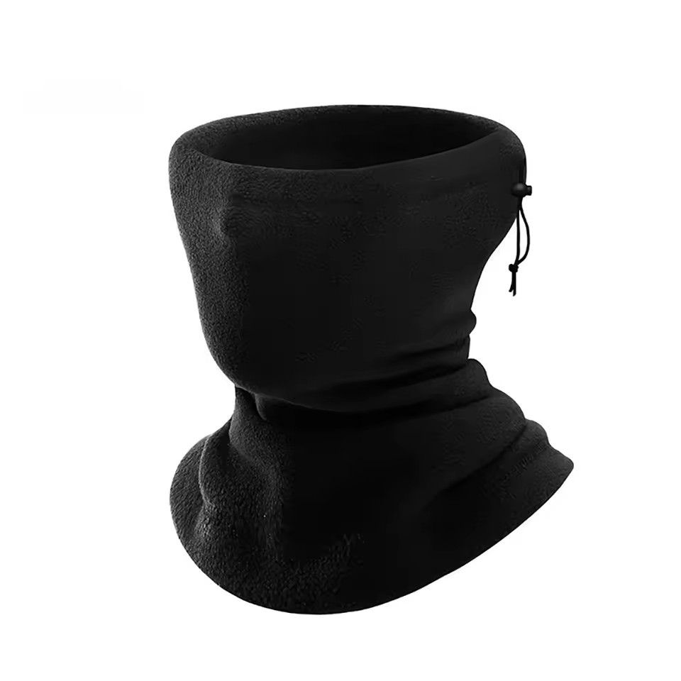 Cycling Bandana Winter Neck Warmer, Windproof Gaiter Scarf, Skiing Camping, Running Hiking Half Face Mask
