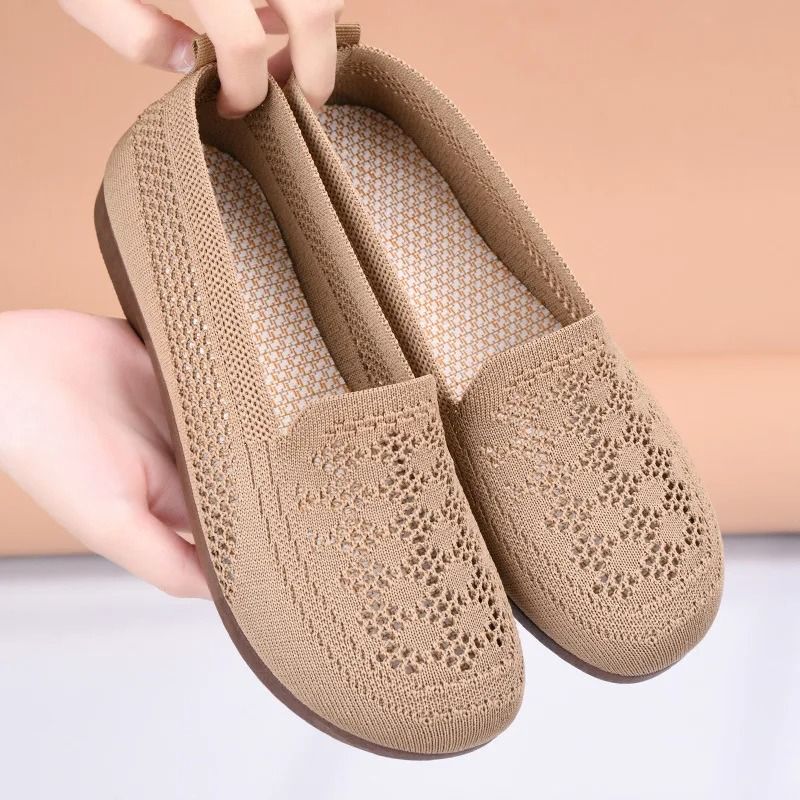 Minimalist Mesh Summer Casual Slip On Shoes Lightweight Breathable Soft Sole