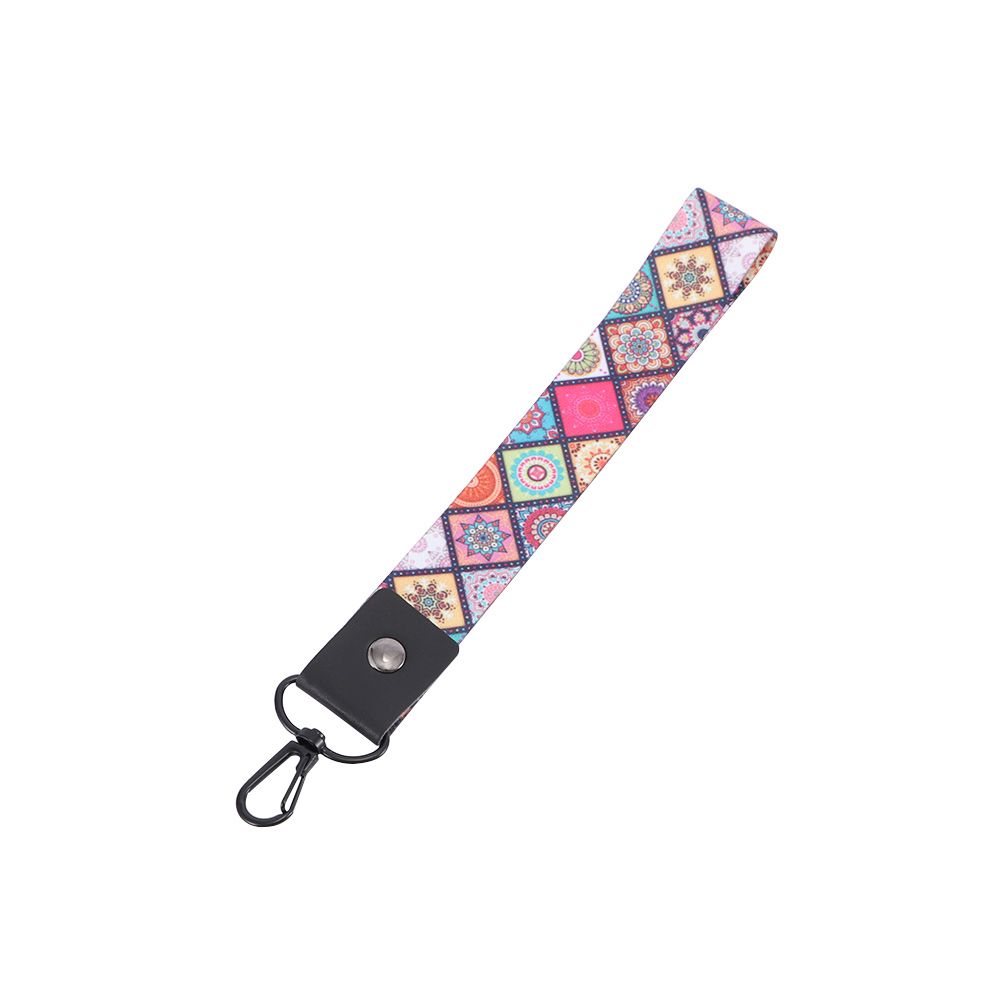 Wrist Band Key Rope Lanyard with Badge ID Card Holder, Mobile Phone Strap