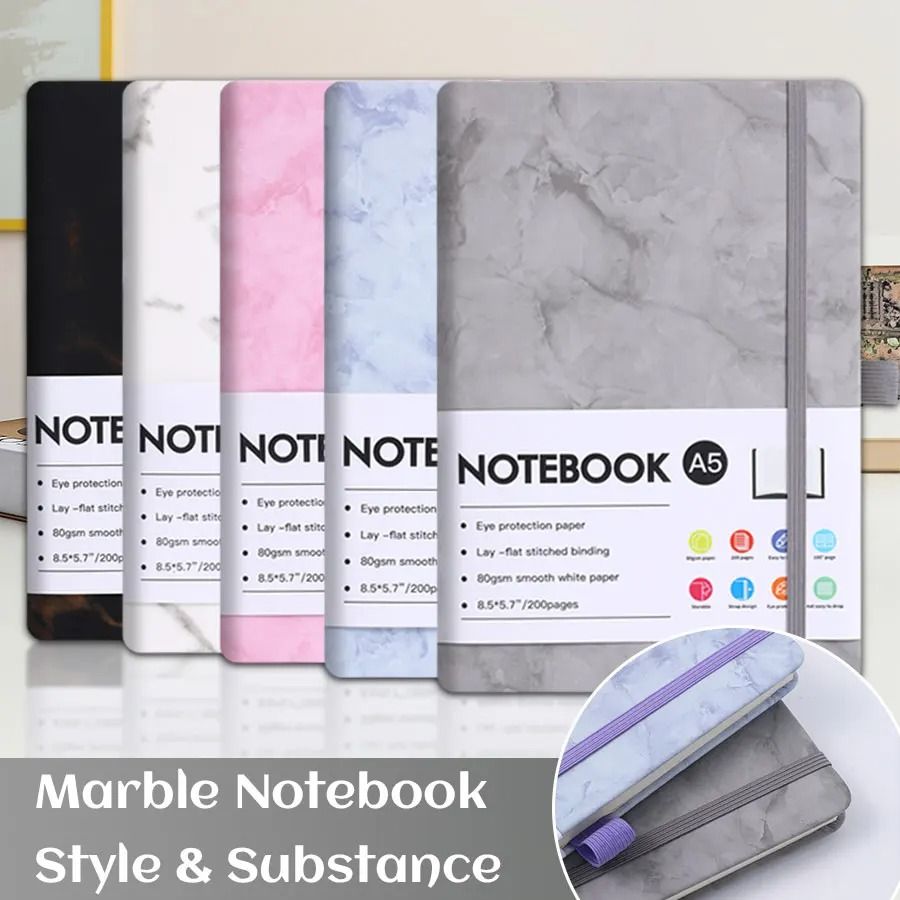 Professional A5 Paper Notebook – Thickened Page Executive Planner & Compact Lightweight Office Journal