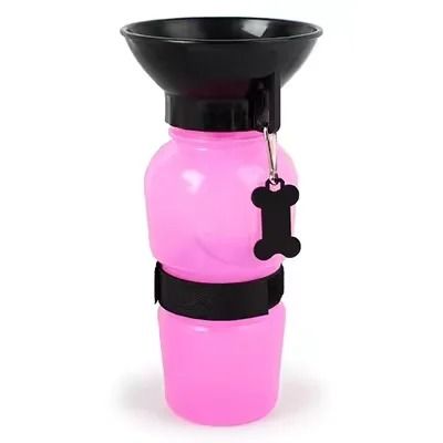 500ml Portable Dog Water Bottle Travel Drinking Cup for Dogs and Cats