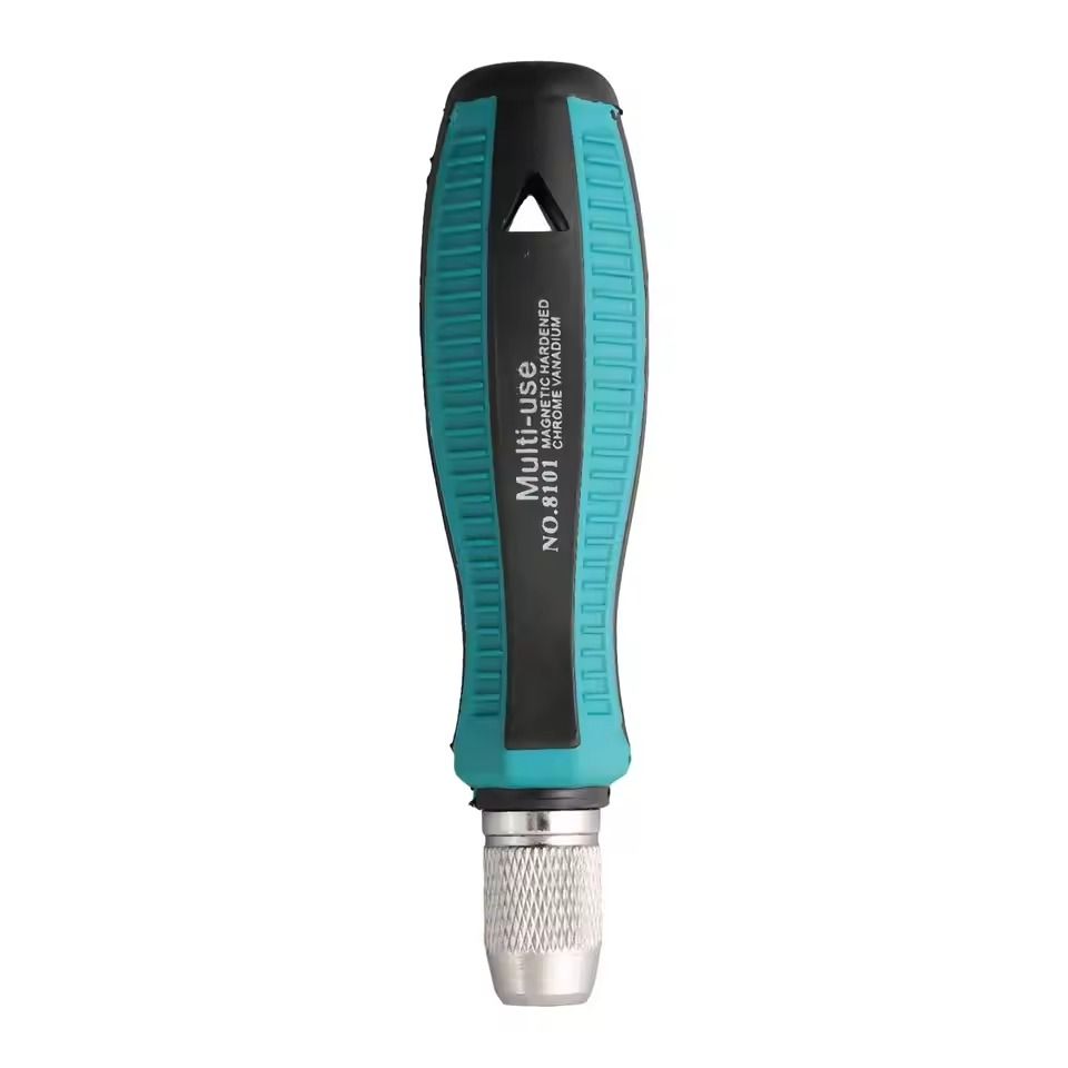 Adapter Screwdriver Handle Bit Holder 6.35mm to 4mm Hex 5mm Round Adapter