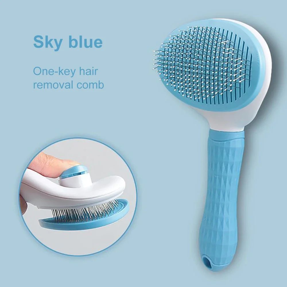 Pet Hair Remover Grooming Brush