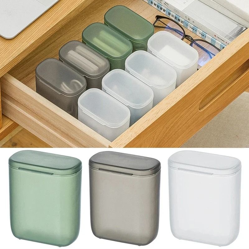 Portable Cable Storage Box – High-Performance Multi-Grid Drawer Sorting Box & Charger Storage Case with Cover