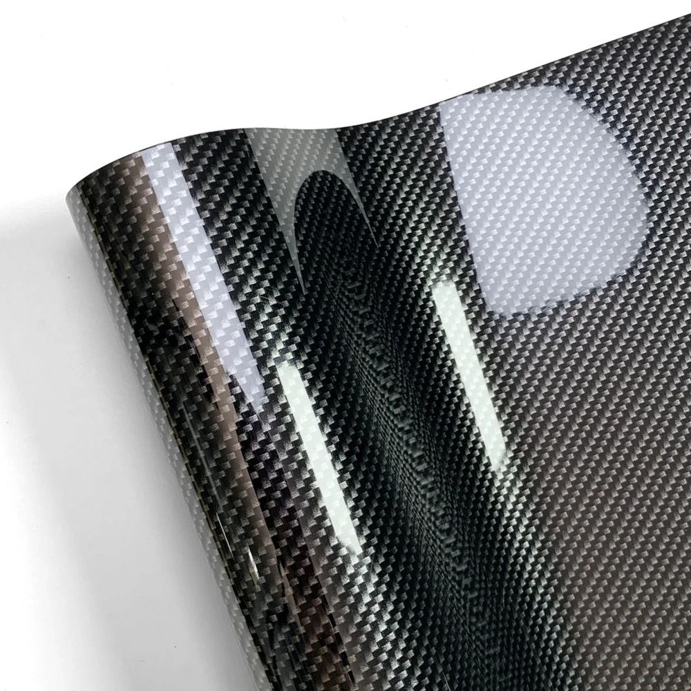 Matte Black Vinyl Wrap Car Body Film Waterproof Auto Tuning Sticker