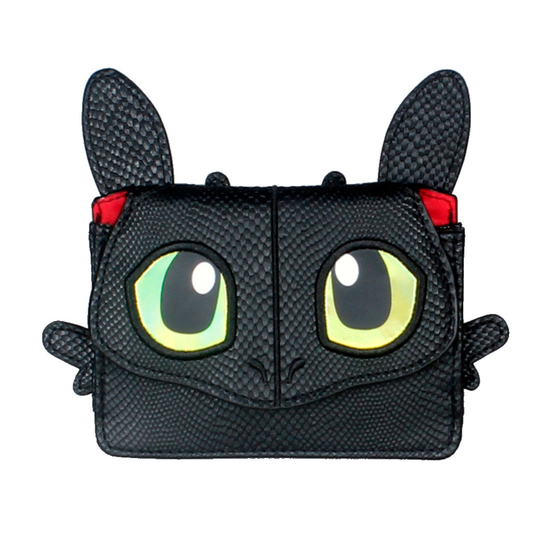 Cute Dragon Animal Shaped Wallet for Women Keychain Coin Purse & Bag Accessory