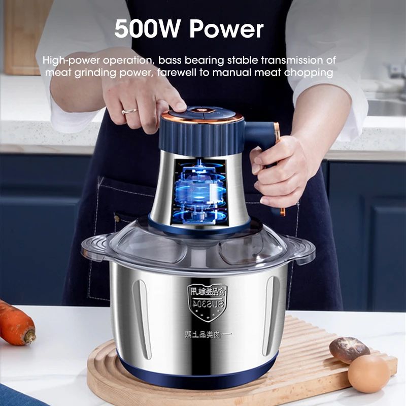5L Electric Food Chopper Grinder