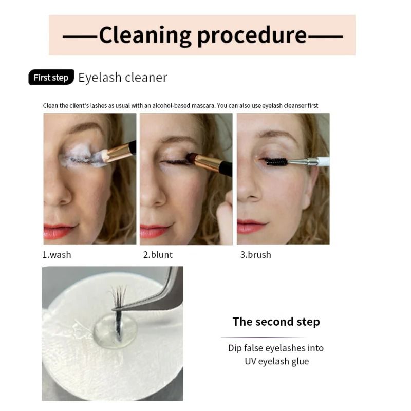 Mini Rechargeable UV Eyelash Lamp – Wireless Fast-Curing Glue Light – High-Yield Eyelash Grafting Interaction Hub