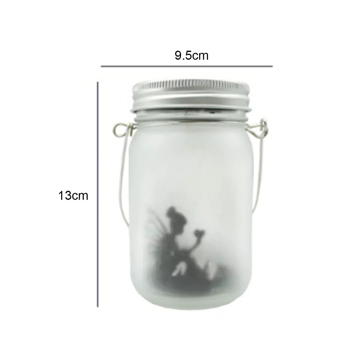 Solar Lantern Fairy Light Outdoor Garden Hanging Lamp Waterproof LED Decoration