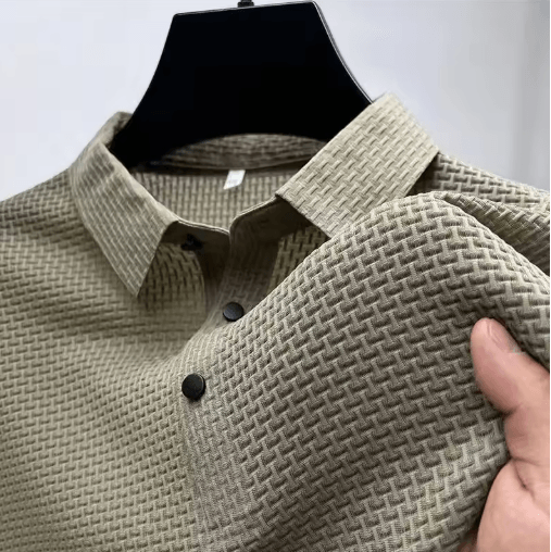 Mens Embroidered Polo Shirt Short Sleeve Business Casual Summer Top