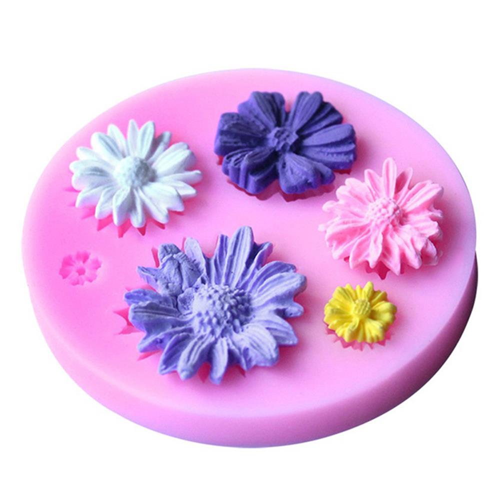 Flower Silicone Molds for Fondant, Cake, Candy, Chocolate & Sugarcraft – Premium Baking Tool