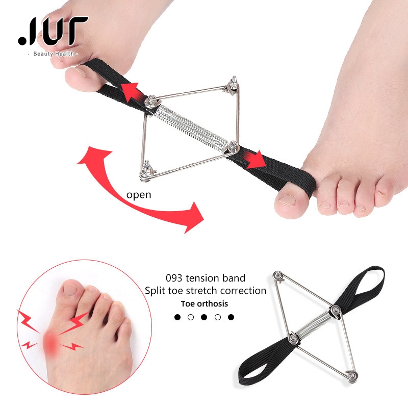 Hallux Valgus Toe Straightener, Foot Stretch Recovery Training Exerciser, Strap Thumb Elastic Band, Foot Tools Corrector
