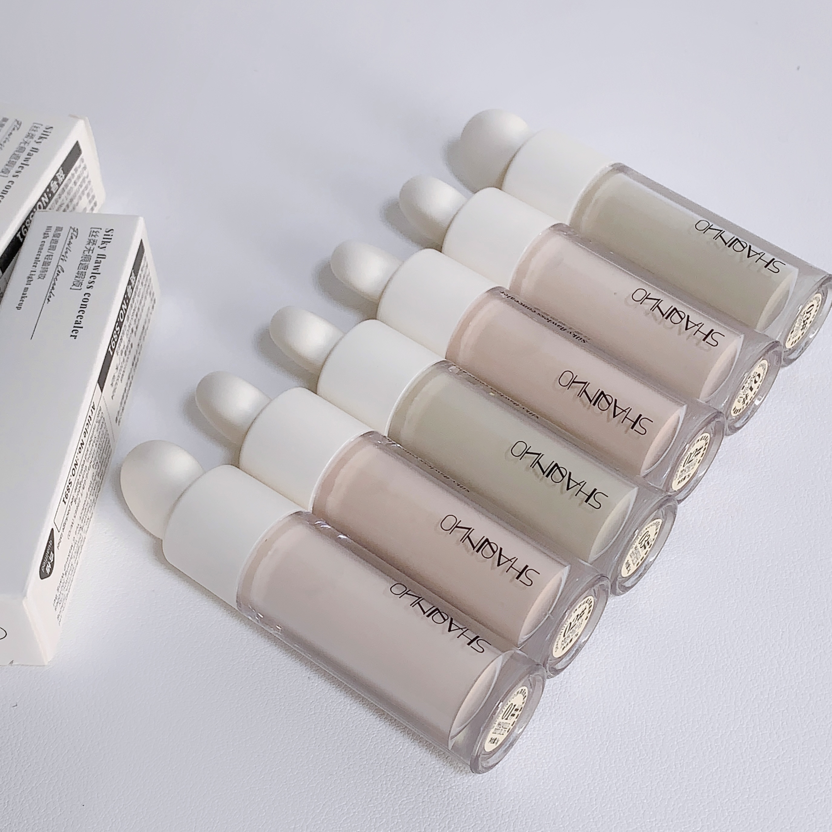 Silky Full Coverage Concealer, Cover Acne Marks & Spots, Dark Eye Circles, Face Brightening, Skin Whitening Concealer