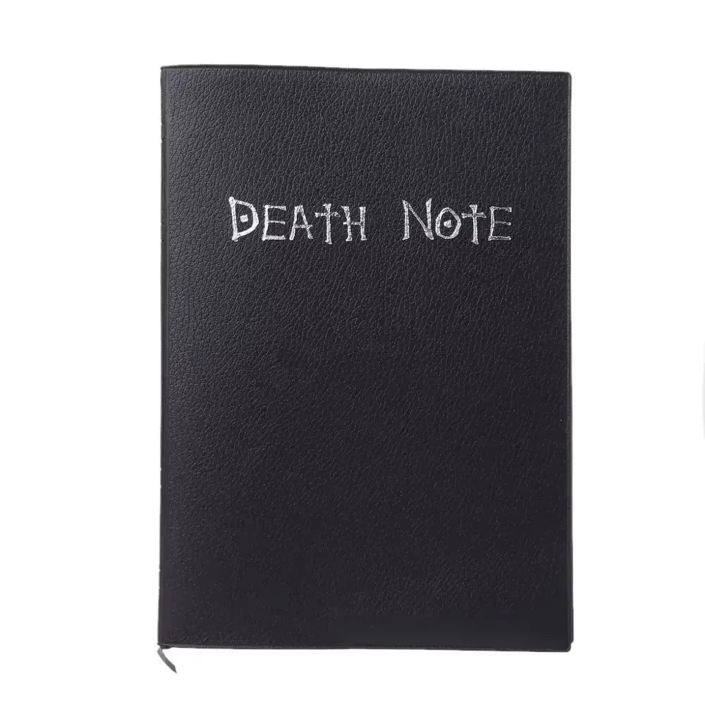 Death Note Anime Large School Notebook – Collectible Writing Journal & Cosplay Stationery Prop
