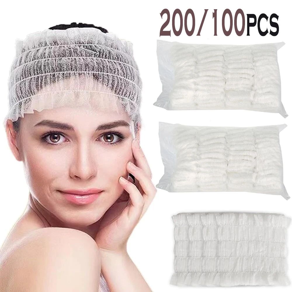 Disposable Spa Headbands Set for Facial Skincare Makeup and Salon Use