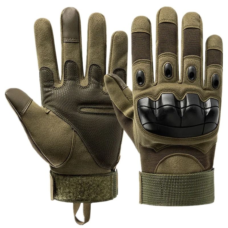 Touch Screen Tactical Gloves with Hard Knuckle Protection