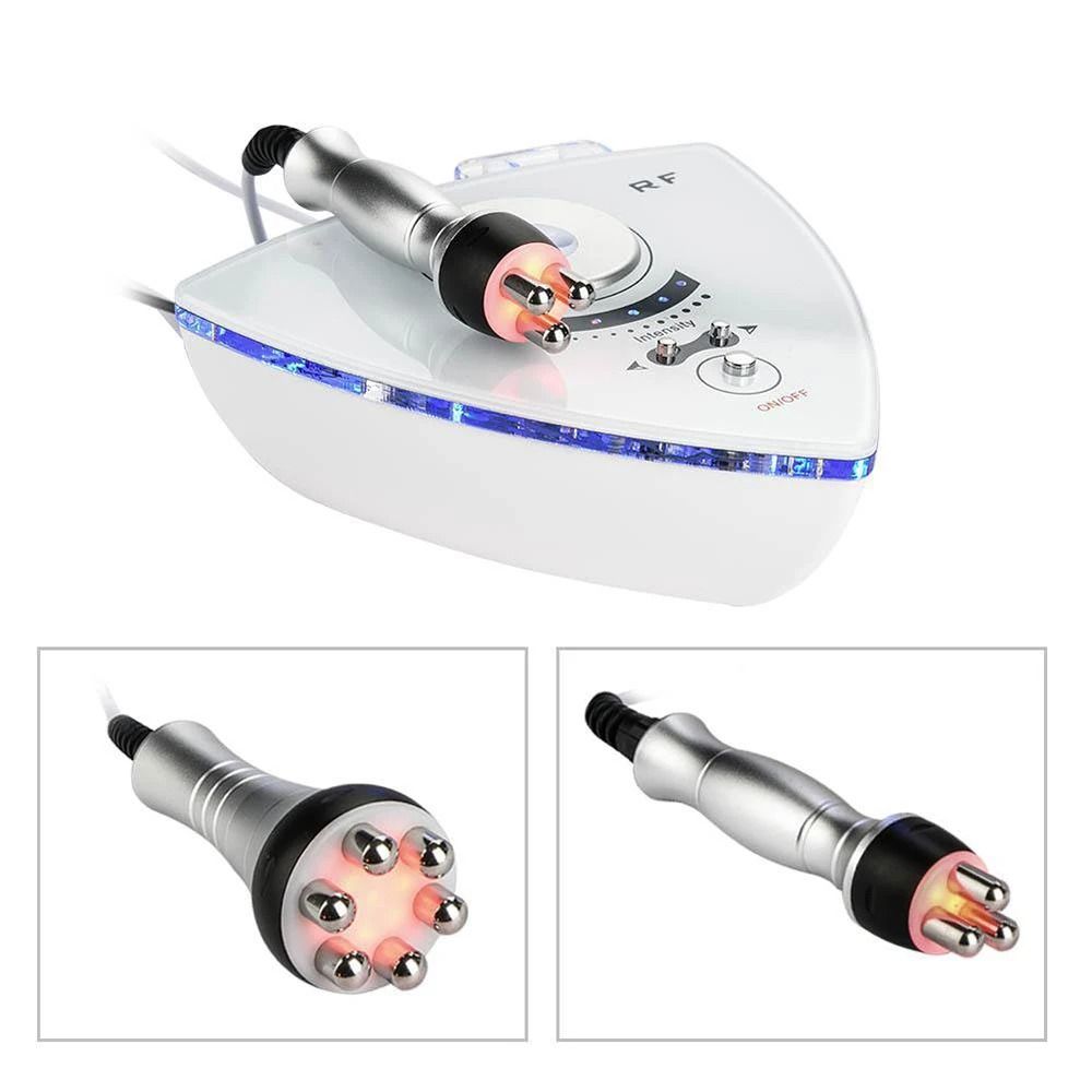 Radio Frequency Skin Tightening Device with Red Light Therapy for Face and Neck