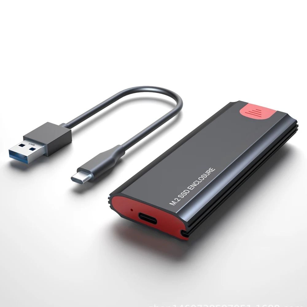 M2 SSD Case NVMe SATA Enclosure Adapter USB C External Drive Housing