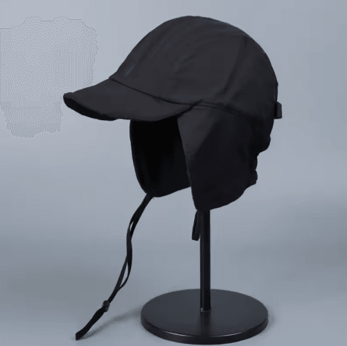 Japanese Retro Velvet Pilot Hat Windproof Winter Bomber Cap