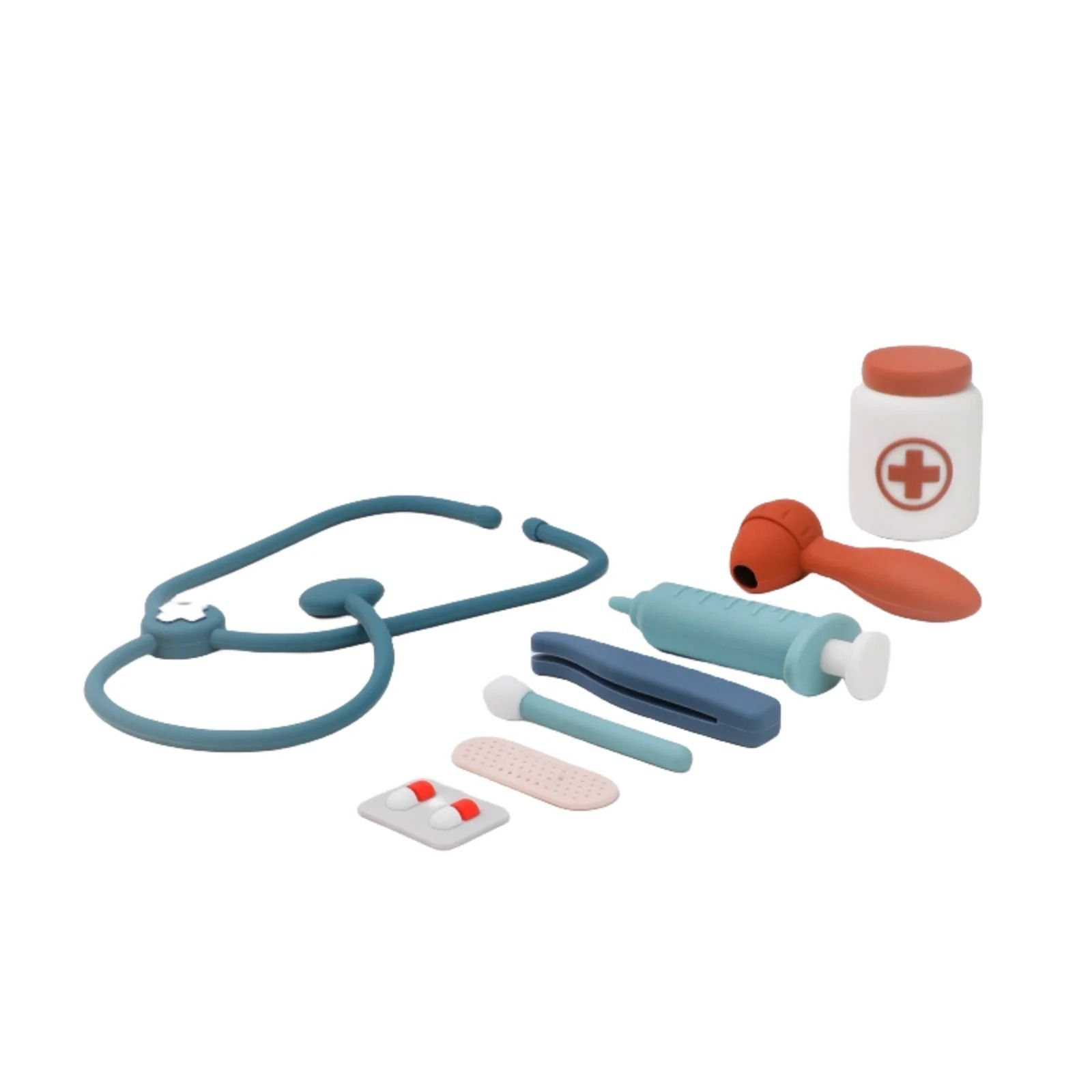 Silicone Simulation Medical Set – Montessori Educational Doctor Toy