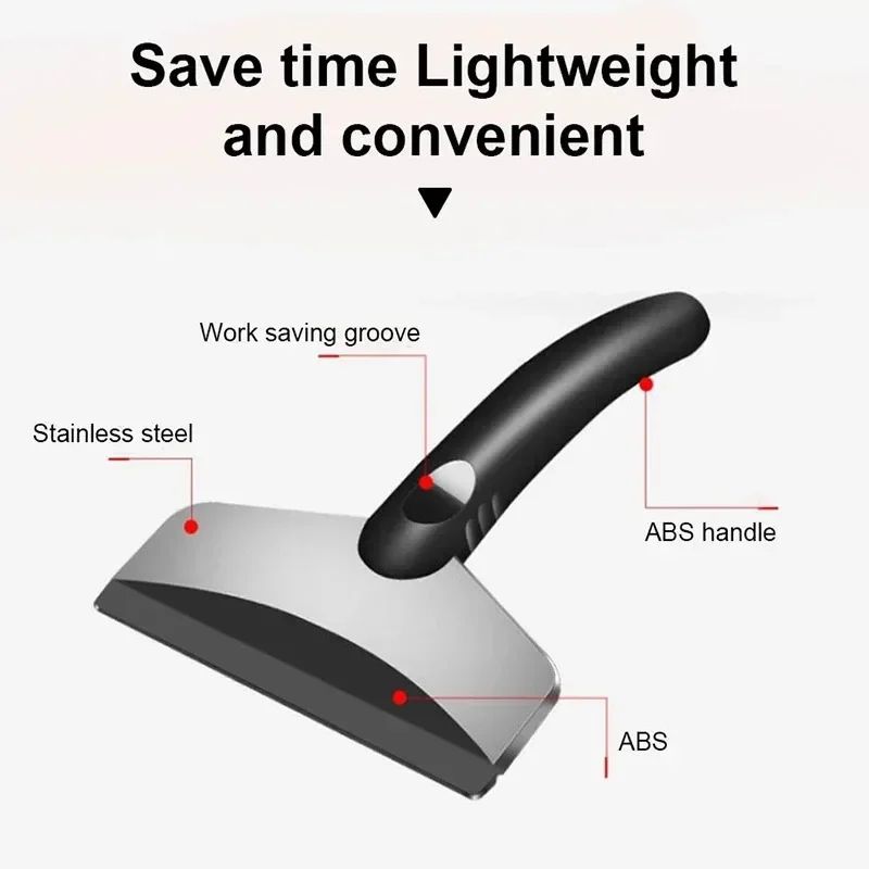 2 Set Multifunction Car Snow Shovel Ice Scraper
