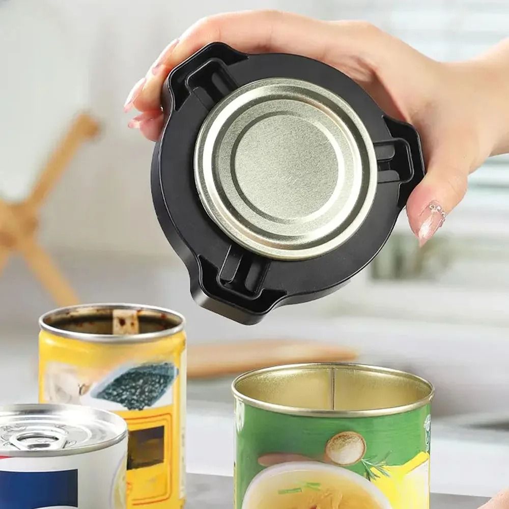 Screw Cap Can and Jar Opener with Magnetic Storage