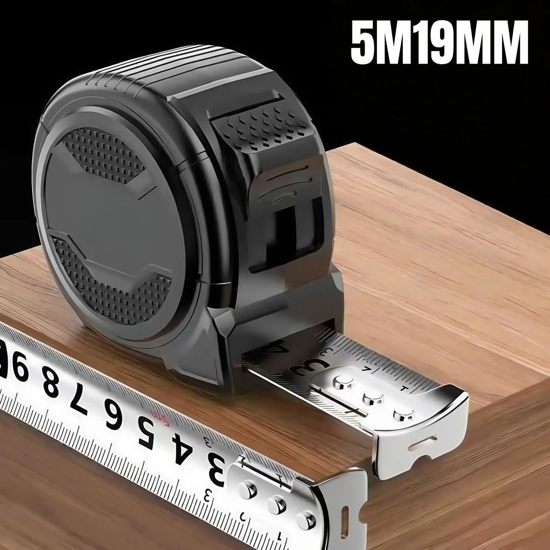 Stainless Steel Tape Measure High Precision Retractable Measuring Tool for Home and Woodworking
