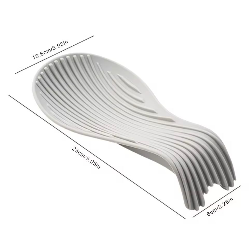 Silicone Heat Resistant Spoon Holder Placemat Set