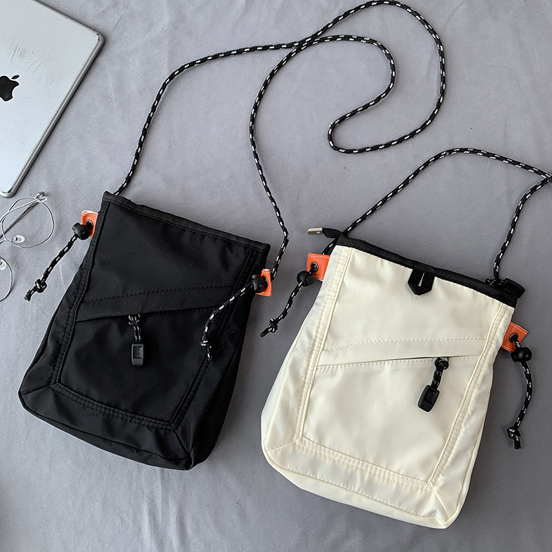 Mini Nylon Crossbody Bag Compact Phone Wallet Lightweight Travel Shoulder Purse
